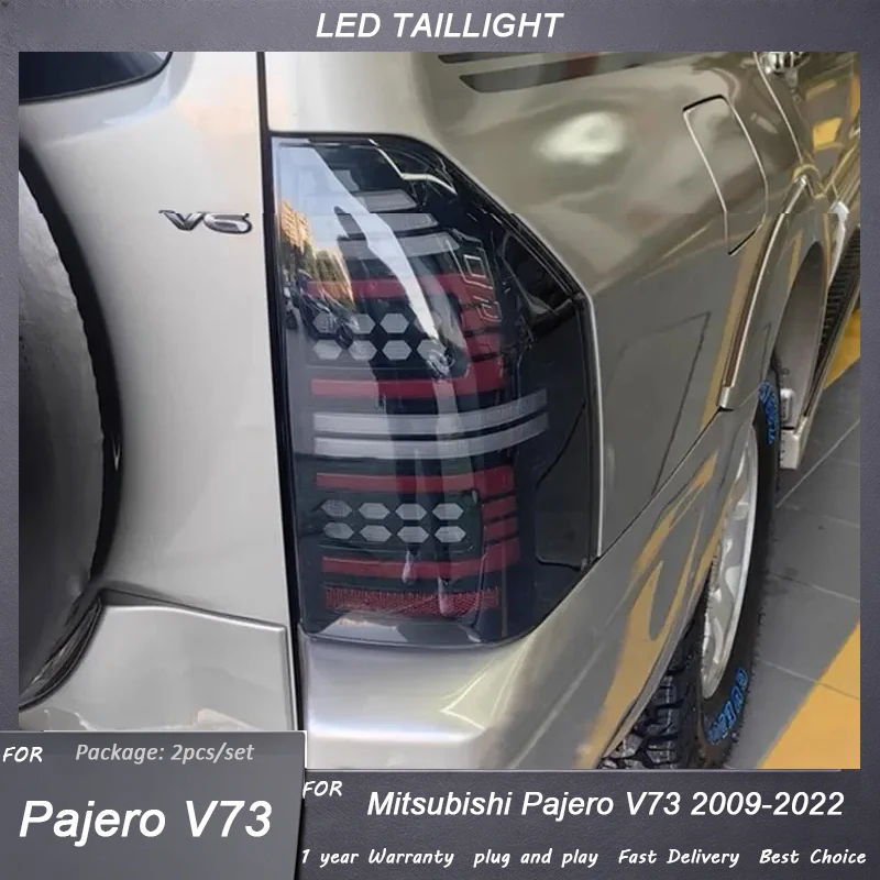 LED Taillights Assembly For Mitsubishi Pajero V73 V77 V83 V87 2009-2022 Dynamic Led Turn Signal Lights Driving Reversing Lamp
LED Taillights Assembly For Mitsubishi Pajero V73 V77 V83 V87 2009-2022 Dynamic Led Turn Signal Lights Driving Reversing Lamp