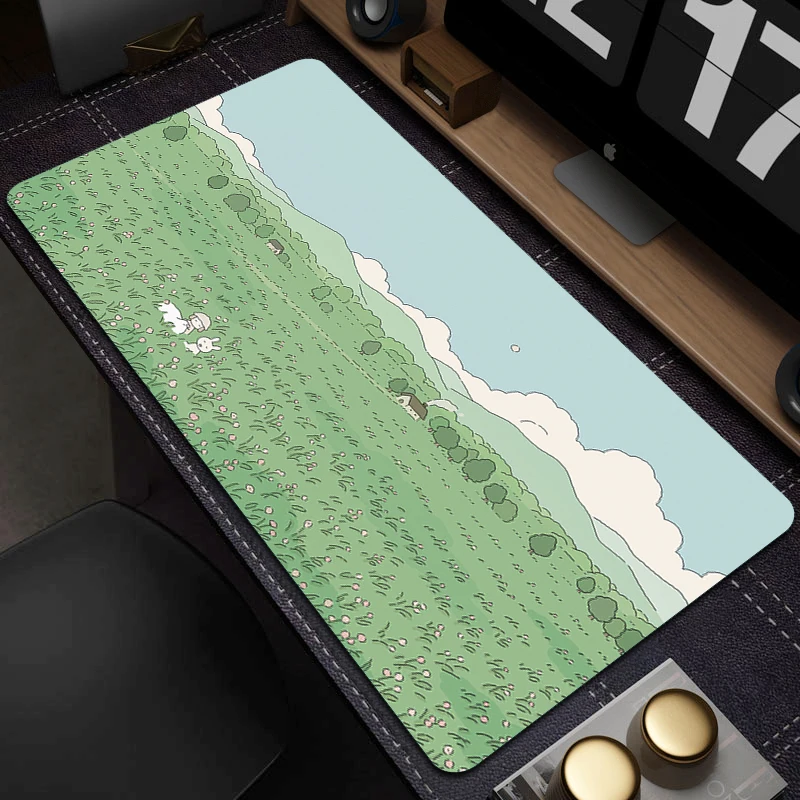 Cute Green Plant Large Mouse Pad Gamer Rubber Computer Mouse Mat Gaming Mousepad Office Locking Edge Desk Mat Game Keyboard Mat
Cute Green Plant Large Mouse Pad Gamer Rubber Computer Mouse Mat Gaming Mousepad Office Locking Edge Desk Mat Game Keyboard Mat