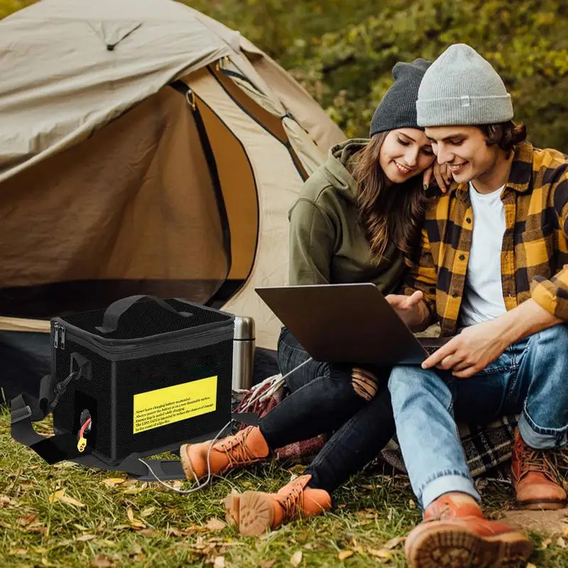 Fireproof Battery Bag Large Capacity Battery Guard Pouch Fireproof Explosionproof Protective Bag For Storage Transportation And
Fireproof Battery Bag Large Capacity Battery Guard Pouch Fireproof Explosionproof Protective Bag For Storage Transportation And