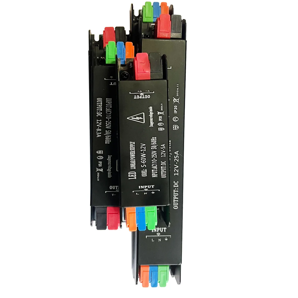 Ultra Thin LED Power Supply AC110-250V TO DC 12V 24V Lighting Transformers 60W 100W 200W 300W 400W Driver For LED Strip Lights
Ultra Thin LED Power Supply AC110-250V TO DC 12V 24V Lighting Transformers 60W 100W 200W 300W 400W Driver For LED Strip Lights
