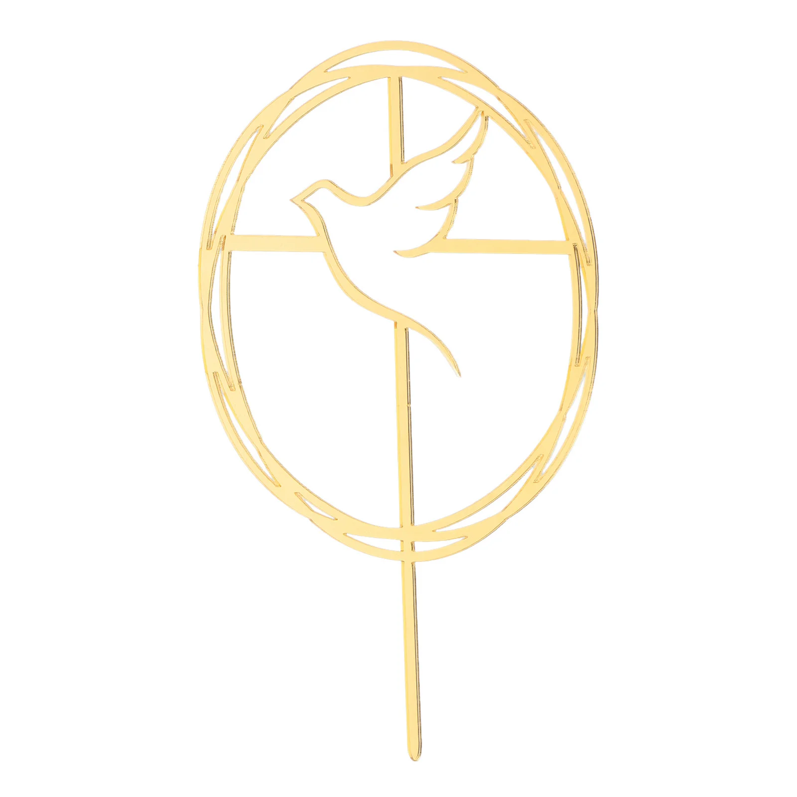 Cross Dove Cake Topper Elegant Baptism Decor for First Holy Communion Christian Party Decoration Reusable Vintage Style Cake
Cross Dove Cake Topper Elegant Baptism Decor for First Holy Communion Christian Party Decoration Reusable Vintage Style Cake