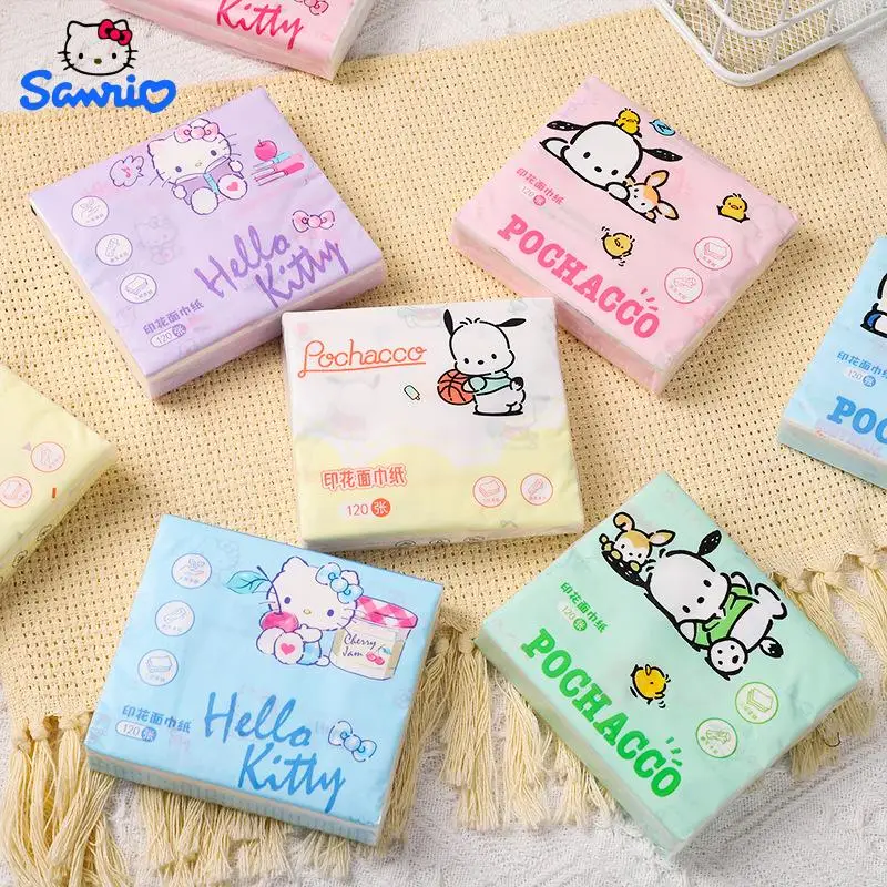 Kawaii Sanrio Paper Towel Hello Kitty Pochacco Cartoon Print Handkerchief Cute Girl Portable Toilet Paper Women's New Napkin
Kawaii Sanrio Paper Towel Hello Kitty Pochacco Cartoon Print Handkerchief Cute Girl Portable Toilet Paper Women's New Napkin