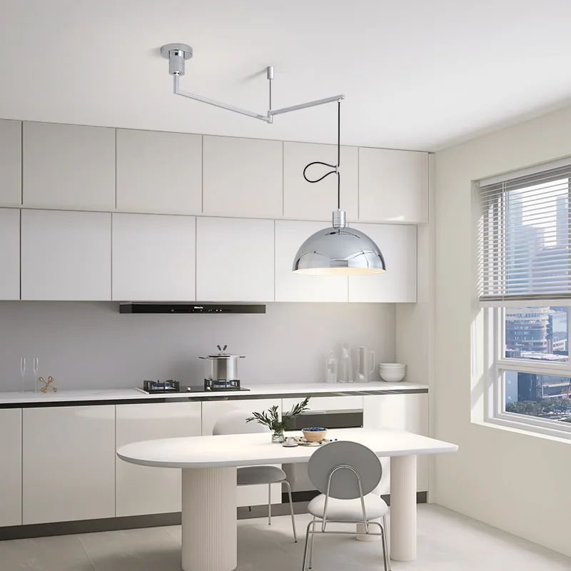 Bauhaus Telescoping Pendant Light Nordic minimalist Rocker Arm hanging Lamps Iron Sconces Movable swing kitchen island E27 lamps
Bauhaus Telescoping Pendant Light Nordic minimalist Rocker Arm hanging Lamps Iron Sconces Movable swing kitchen island E27 lamps