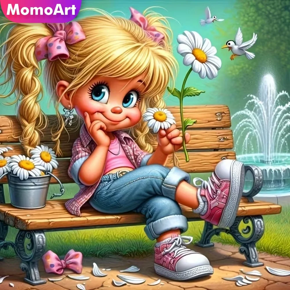 Momoart Full Square Round Diamond Mosaic Girl Character Picture Rhinestones Painting Portrait Cartoon DIY Embroidery Wall Art
Momoart Full Square Round Diamond Mosaic Girl Character Picture Rhinestones Painting Portrait Cartoon DIY Embroidery Wall Art