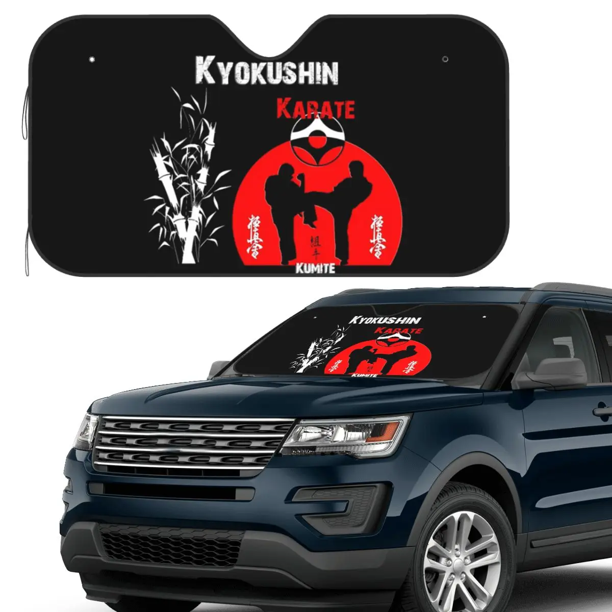 Kyokushi Karate Kumite Scene (4) Sunshade Windscreen Car Front Windshield Window Sun Visor Accessories Covers
Kyokushi Karate Kumite Scene (4) Sunshade Windscreen Car Front Windshield Window Sun Visor Accessories Covers