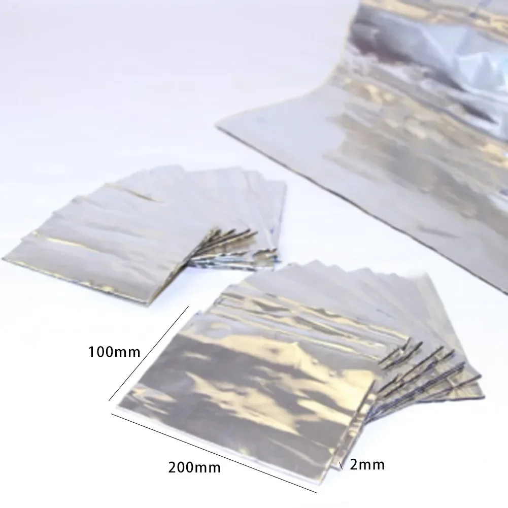 200mm x 100mm Sound insulation Moisture proof Non-flammable 1pc Accessories Damping Deadening Door Floor Interior
200mm x 100mm Sound insulation Moisture proof Non-flammable 1pc Accessories Damping Deadening Door Floor Interior