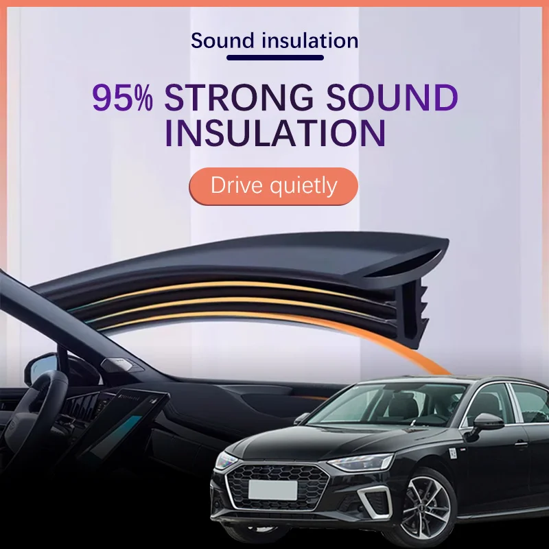 Car Dashboard Sealing Strip Interior Auto Noise Sound Insulation Rubber Trim Weatherstrip Car Accessories For Audi A4L 2004-2024
Car Dashboard Sealing Strip Interior Auto Noise Sound Insulation Rubber Trim Weatherstrip Car Accessories For Audi A4L 2004-2024