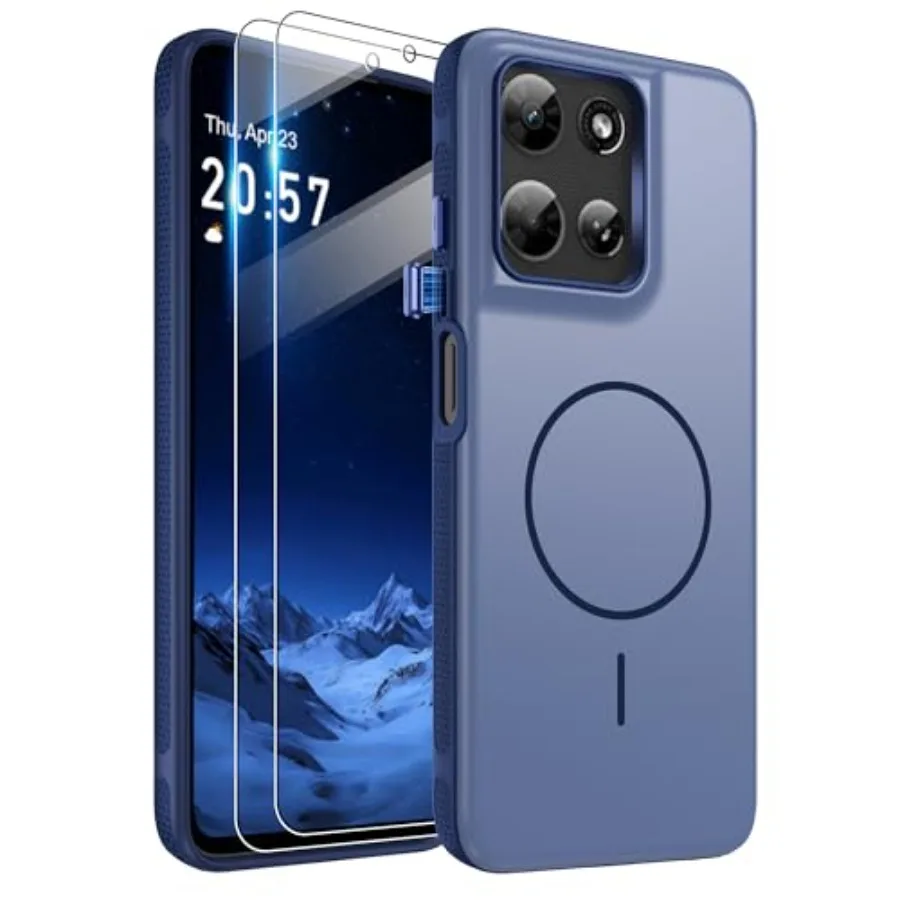 for Moto G 5G 2026 Case: for Moto G 5G 2025 and G Play 2026 Case with 2PCS HD Screen Protector, Military-Grade Drop Protection
for Moto G 5G 2026 Case: for Moto G 5G 2025 and G Play 2026 Case with 2PCS HD Screen Protector, Military-Grade Drop Protection