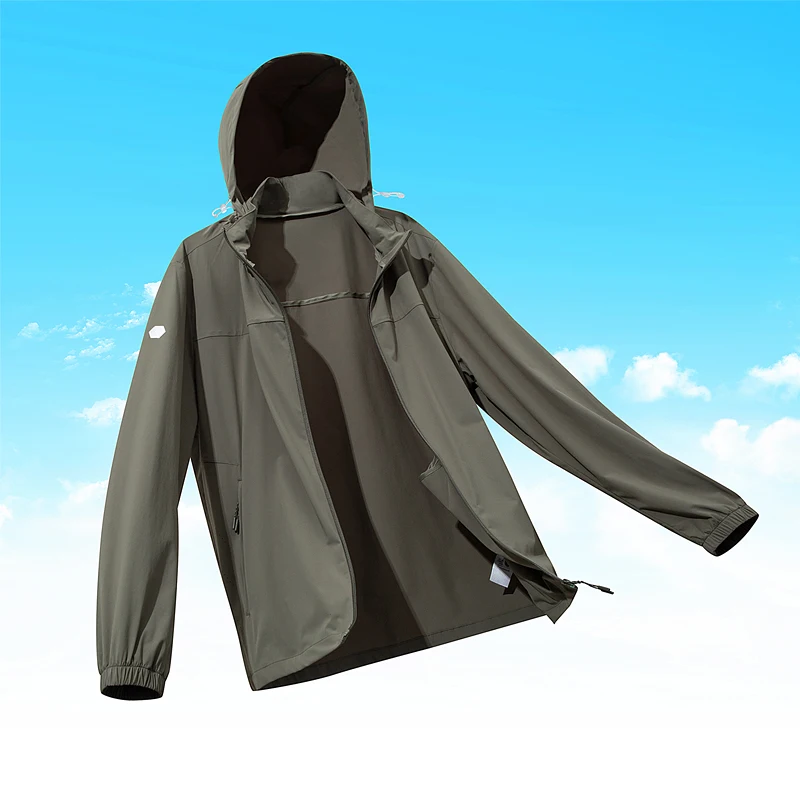 Ice Silk Removable Hooded UV Protection Clothing Couple Sle Summer New Breathable Anti Ultraviolet Rays Casual Men's Faion
Ice Silk Removable Hooded UV Protection Clothing Couple Sle Summer New Breathable Anti Ultraviolet Rays Casual Men's Faion