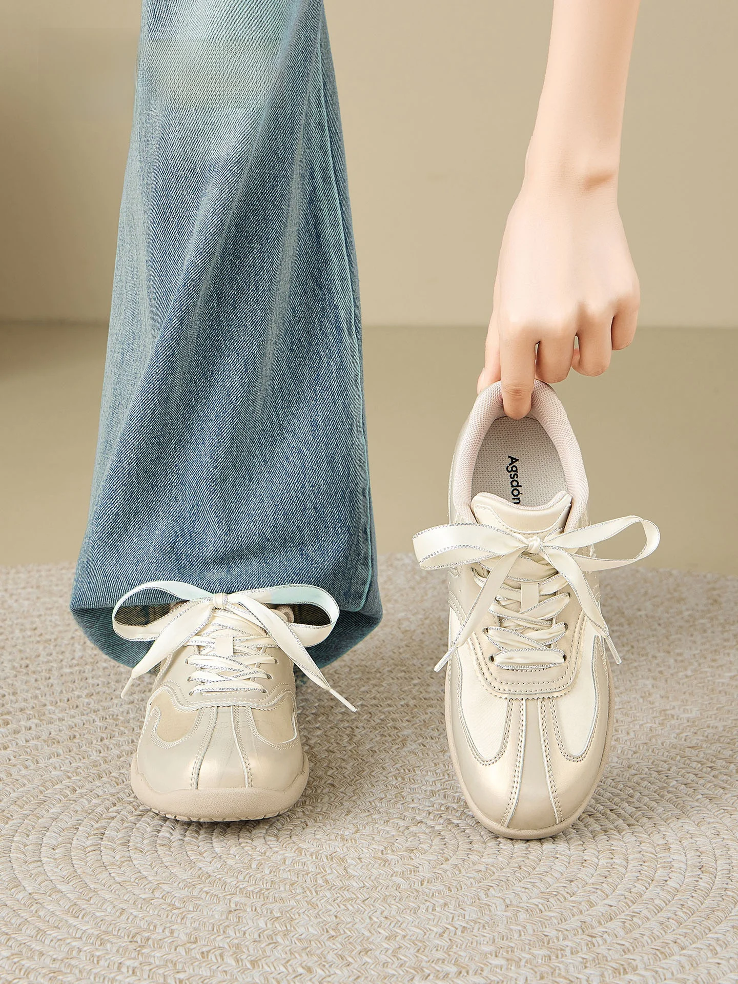 Agsdon Ballet De Xin Women's Sports Shoes Miu Series Summer Thick Bottom High Toppling Casual Shoes Fashionable Low Cut
Agsdon Ballet De Xin Women's Sports Shoes Miu Series Summer Thick Bottom High Toppling Casual Shoes Fashionable Low Cut
