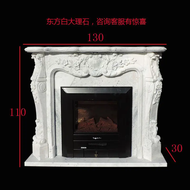 Marble fireplace, stone carving, European white jade, French decoration, background wall, relief, natural stone mantel
Marble fireplace, stone carving, European white jade, French decoration, background wall, relief, natural stone mantel