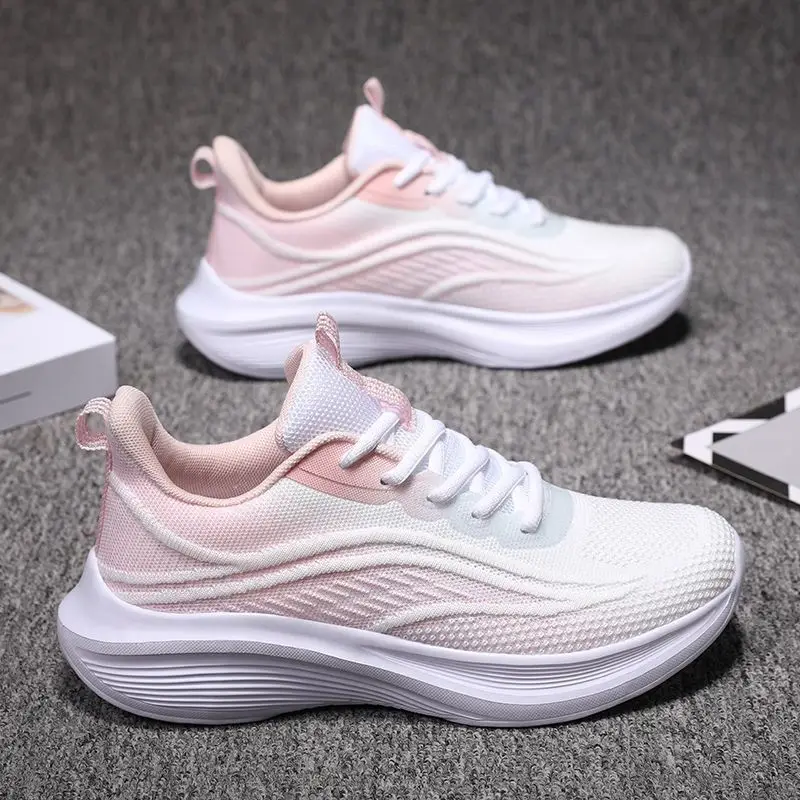 Autumn new running shoes, women's sports shoes, mesh anti slip breathable soft sole, lightweight casual shoes
Autumn new running shoes, women's sports shoes, mesh anti slip breathable soft sole, lightweight casual shoes