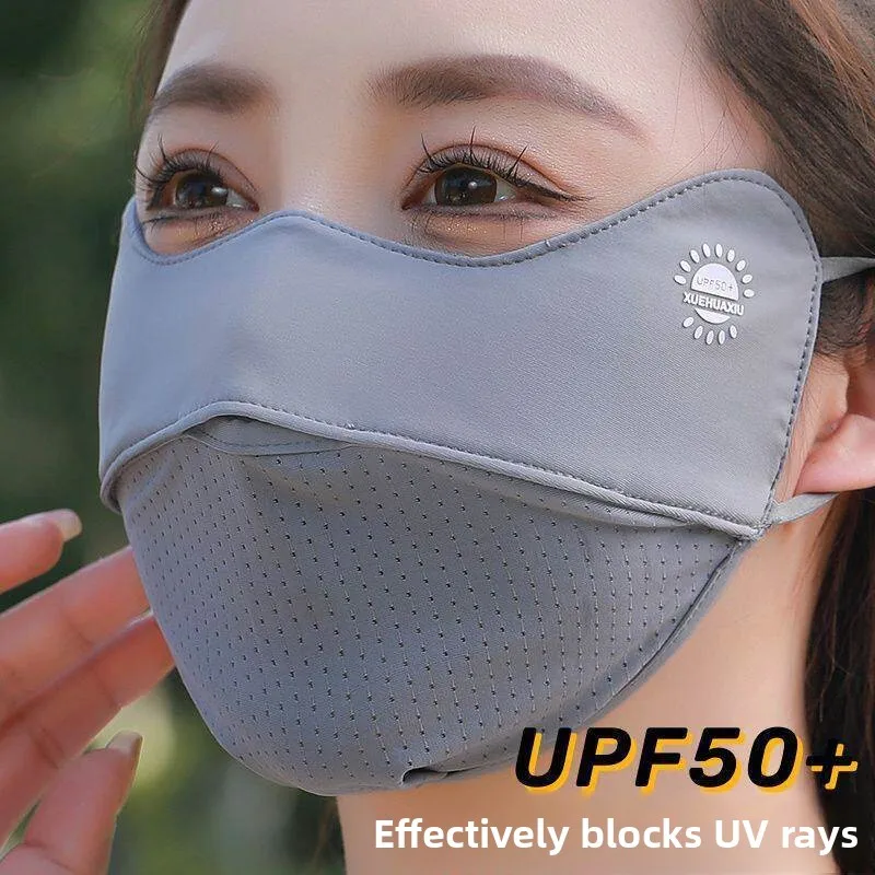 New Women's Sun Protection Face Mask Summer UV Protection High Aesthetic Driving Cycling Eye Protection Ice Silk Breathable
New Women's Sun Protection Face Mask Summer UV Protection High Aesthetic Driving Cycling Eye Protection Ice Silk Breathable