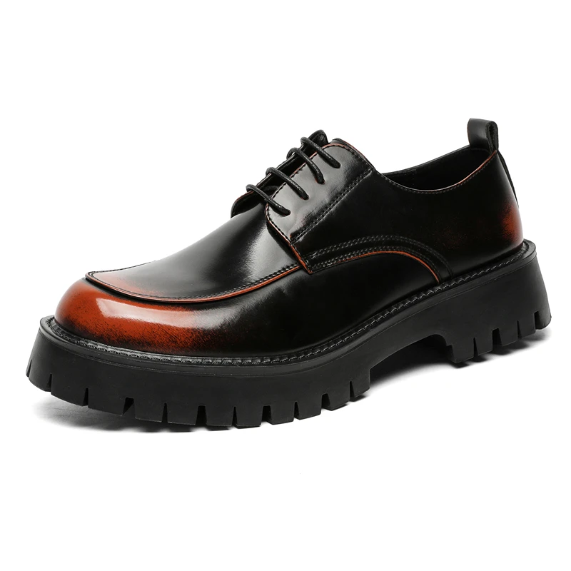 GIOIO Patent leather office dress shoes Casual leather business platform shoes Outdoor non-slip flat shoes
GIOIO Patent leather office dress shoes Casual leather business platform shoes Outdoor non-slip flat shoes