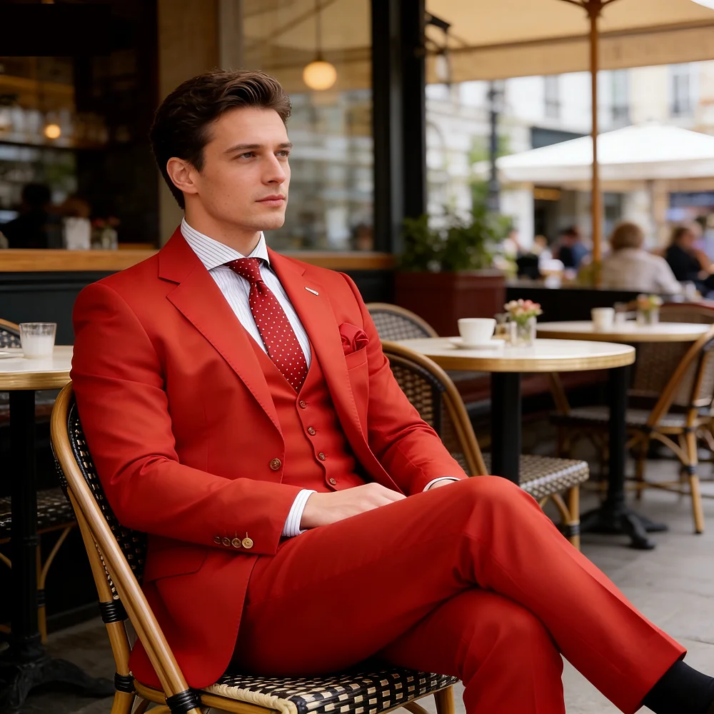 Men's Slim Fit Wedding Tuxedo Smoking Suit Notch Lapel Formal Business Party Blazer with Pants for Groom
Men's Slim Fit Wedding Tuxedo Smoking Suit Notch Lapel Formal Business Party Blazer with Pants for Groom