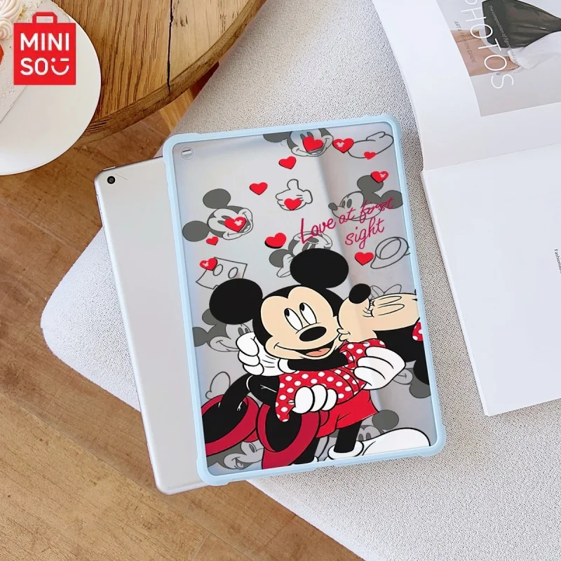 Miniso Disney Mickey blue Transparent ipad Case, suitable for ipad Pro 6/M4,Air3/5,Mini6,ipad 6/10,8.3/9.7/10.5/12.9/10.9/11inch
Miniso Disney Mickey blue Transparent ipad Case, suitable for ipad Pro 6/M4,Air3/5,Mini6,ipad 6/10,8.3/9.7/10.5/12.9/10.9/11inch