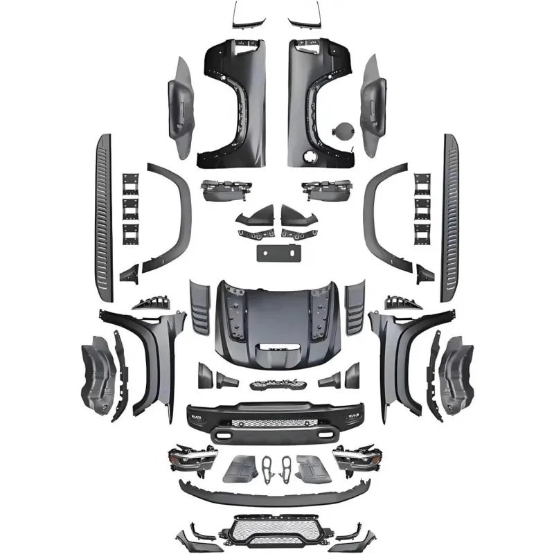 Suitable forDodge RAM Upgrade Conversion Body Kit Compatible with 1500 2019-2024 & TRX - Car Styling - Universal Front Lip, Rea
Suitable forDodge RAM Upgrade Conversion Body Kit Compatible with 1500 2019-2024 & TRX - Car Styling - Universal Front Lip, Rea