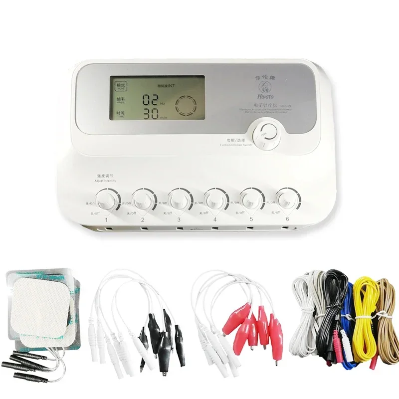 6-Channel Output Muscle Stimulator EMS Electroacupuncture Acupoint Stimulation Neuromuscular Massage Pain Relief Therapy Device
6-Channel Output Muscle Stimulator EMS Electroacupuncture Acupoint Stimulation Neuromuscular Massage Pain Relief Therapy Device