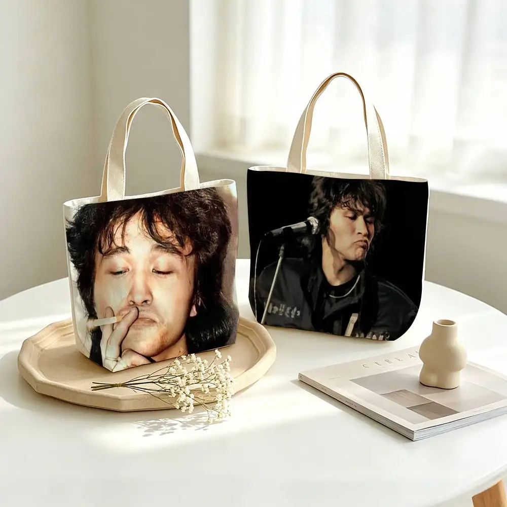 Classic KINO Band v-Viktor Tsoi Art Printed Canvas Tote Bag Shoulder Bag Commuter Mommy Shopping Bag
Classic KINO Band v-Viktor Tsoi Art Printed Canvas Tote Bag Shoulder Bag Commuter Mommy Shopping Bag