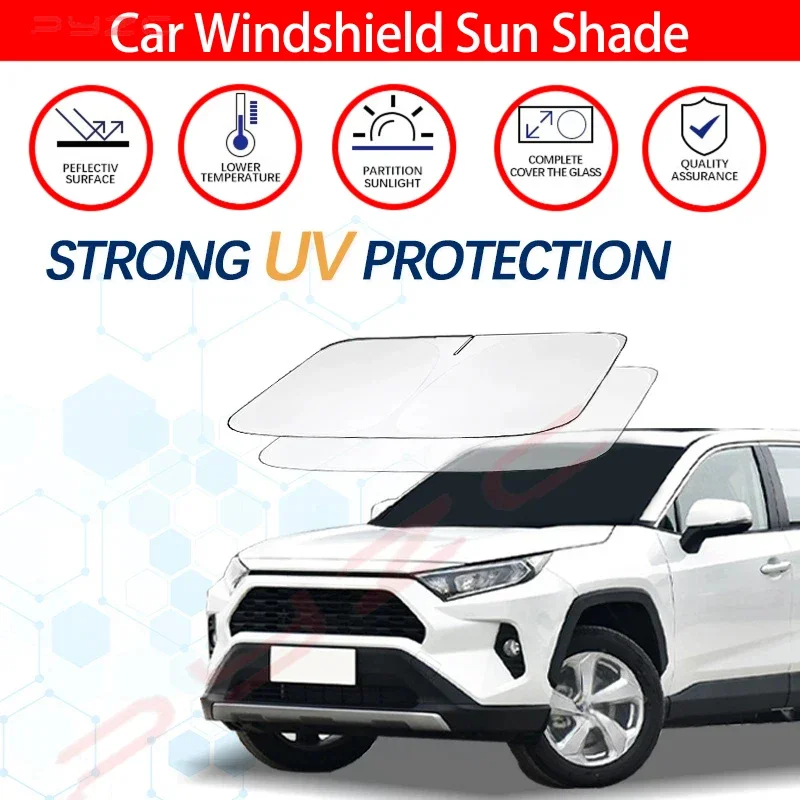 Windshield Sun Shade For Toyota RAV4 XA40 XA50 Sunshade Sun Visor Protector Foldable Blocks UV Rays Keep Your Car Cooler
Windshield Sun Shade For Toyota RAV4 XA40 XA50 Sunshade Sun Visor Protector Foldable Blocks UV Rays Keep Your Car Cooler