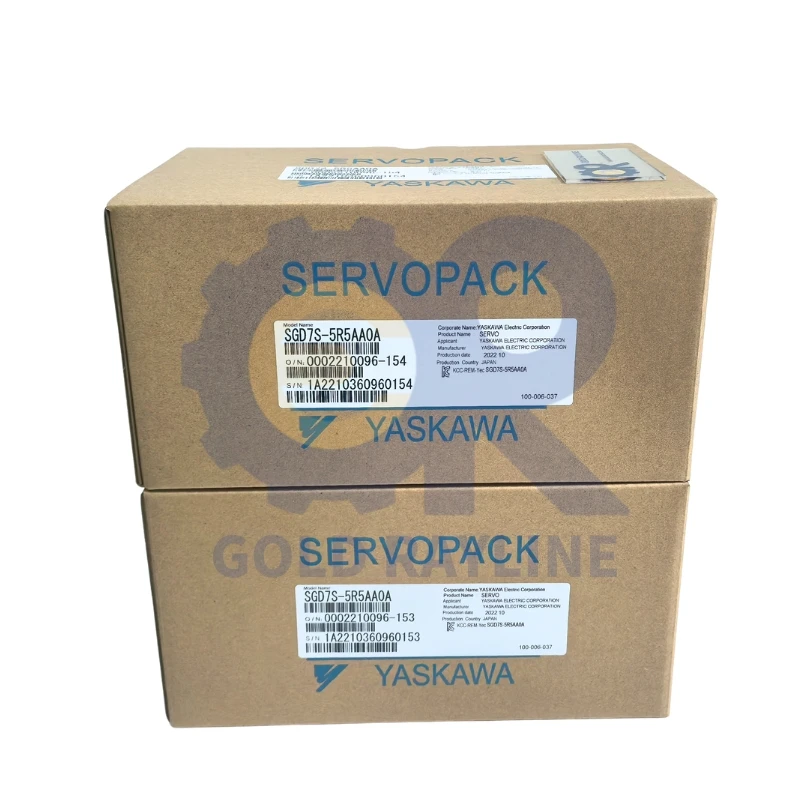 New SGD7S-5R5AA0A Yaskawa Servo Drive Expedited Delivery
New SGD7S-5R5AA0A Yaskawa Servo Drive Expedited Delivery