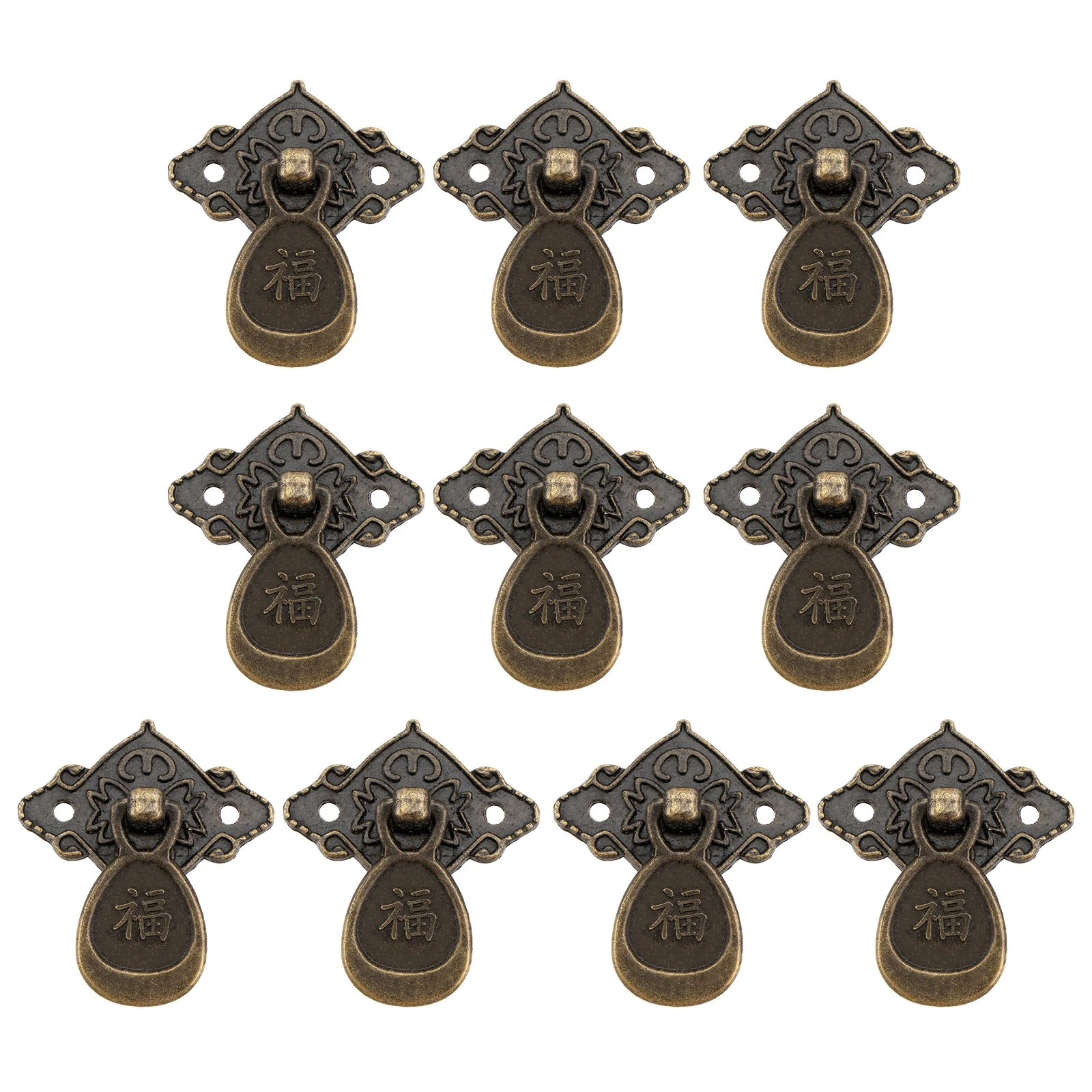 10pcs Fu Word Zinc Alloy Handles Solid Cabinet Drawer Knobs Durable Closet Cupboard Door Pulls Vintage Hardware
10pcs Fu Word Zinc Alloy Handles Solid Cabinet Drawer Knobs Durable Closet Cupboard Door Pulls Vintage Hardware