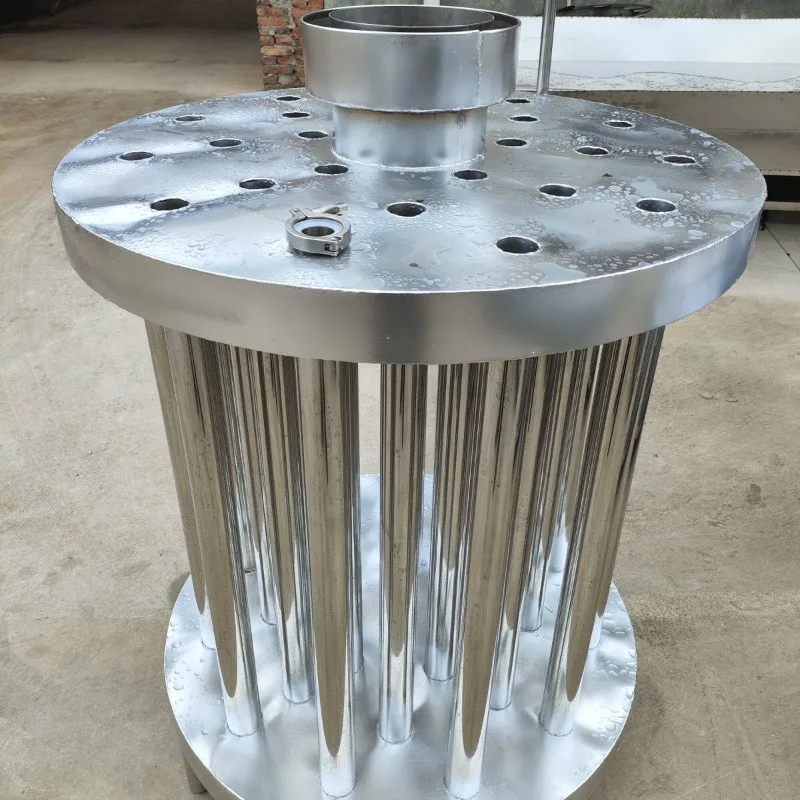 Cooler Double tube condenser Large winery winery cooler Water cooled.
Cooler Double tube condenser Large winery winery cooler Water cooled.