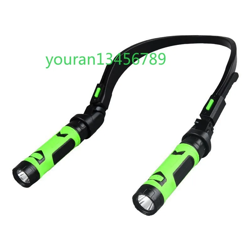 USB charging LED neck double light reading outdoor camping night riding night running, emergency detection
USB charging LED neck double light reading outdoor camping night riding night running, emergency detection