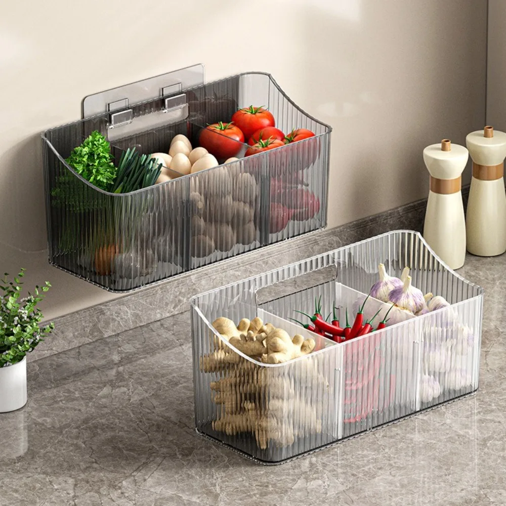 Transparent Ginger Storage Box Hanging No Punching Kitchen Storage Basket Removable Large Capacity Wall Hanging Basket
Transparent Ginger Storage Box Hanging No Punching Kitchen Storage Basket Removable Large Capacity Wall Hanging Basket