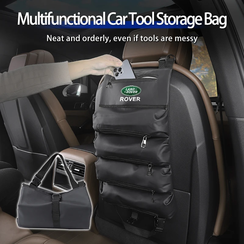 Car SeatBack Storage Bag Trunk Organizer Tools Stowing Pocket Accessories For Land Rover Freelander L2 LF Range Rover Evoque 3
Car SeatBack Storage Bag Trunk Organizer Tools Stowing Pocket Accessories For Land Rover Freelander L2 LF Range Rover Evoque 3