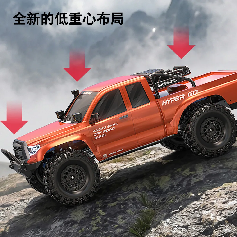 Mjx H8E RC Crawler 1:8 Scale Brushless 4WD Off-Road Truck with Differential Lock High/Low Speed for Hobby Climbing
Mjx H8E RC Crawler 1:8 Scale Brushless 4WD Off-Road Truck with Differential Lock High/Low Speed for Hobby Climbing