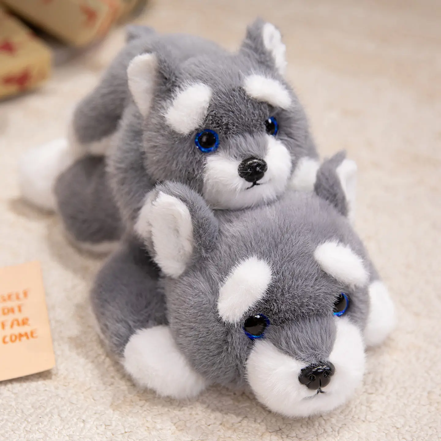 Cuddly Lifelike Schnauzer Plush Toys High Quality Lying Prone Dog Doll Lovely Animal Throw Pillow Kids Companion Nice Gift
Cuddly Lifelike Schnauzer Plush Toys High Quality Lying Prone Dog Doll Lovely Animal Throw Pillow Kids Companion Nice Gift