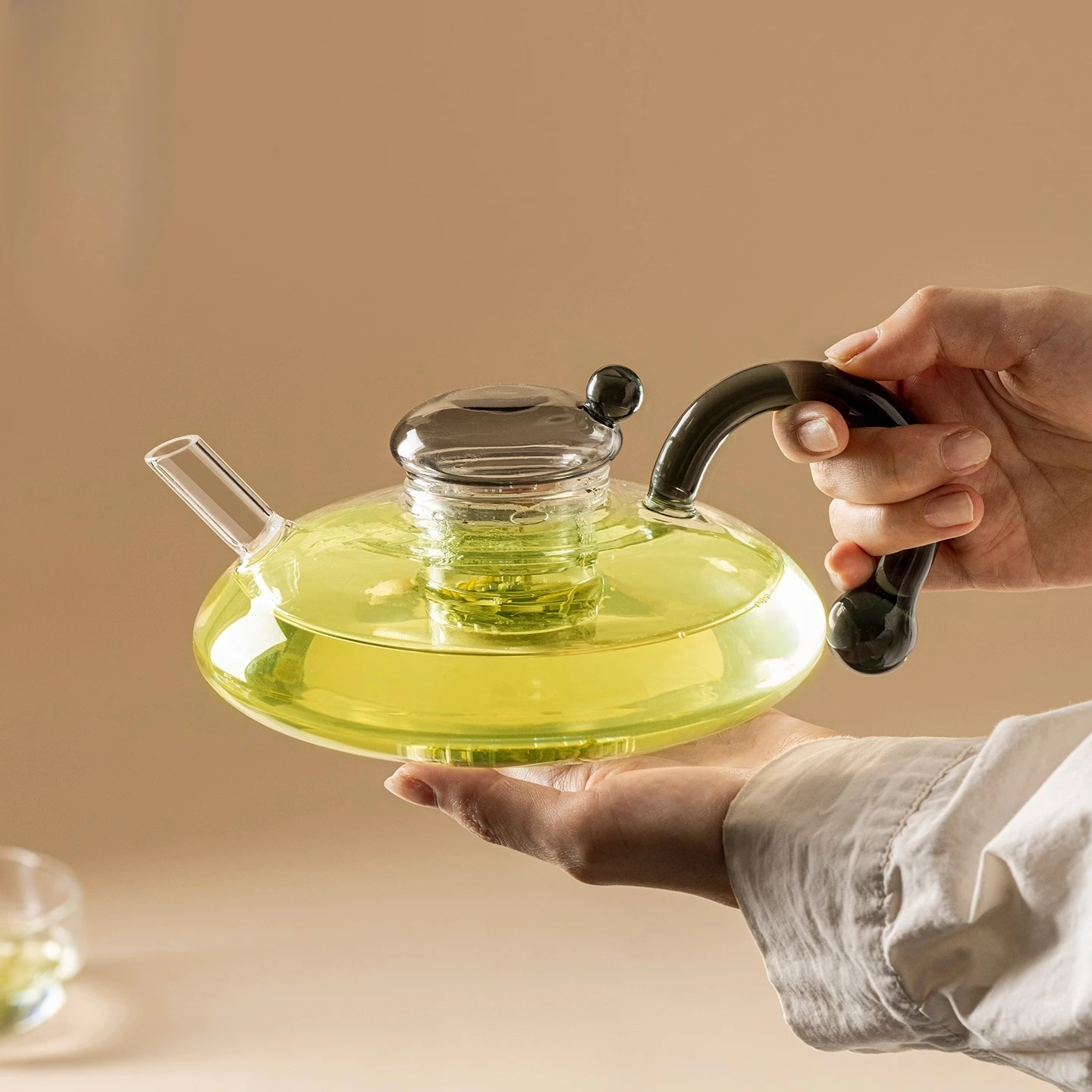 Nordic Style Glass Tea Set High Temperature Resistant High Borosilicate Glass Rat Tail Teapot Teacup
Nordic Style Glass Tea Set High Temperature Resistant High Borosilicate Glass Rat Tail Teapot Teacup