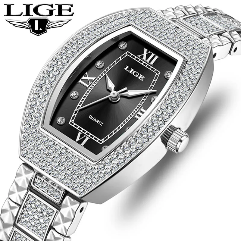 LIGE Sports Watch for Women Simple Square Fashion Waterproof Bracelet Quartz Wristwatch Students Ladies Watches Reloj Mujer+BOX
LIGE Sports Watch for Women Simple Square Fashion Waterproof Bracelet Quartz Wristwatch Students Ladies Watches Reloj Mujer+BOX