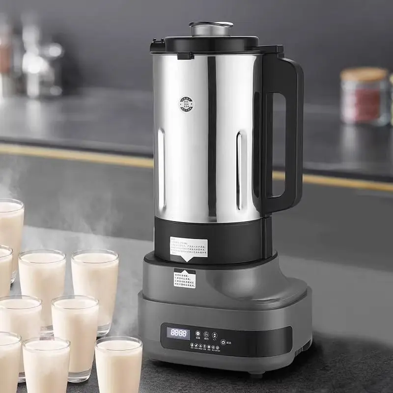 Soybean milk machine for commercial breakfast shop, filter-free fresh pulp machine, heated wall breaking machine, large capacity
Soybean milk machine for commercial breakfast shop, filter-free fresh pulp machine, heated wall breaking machine, large capacity