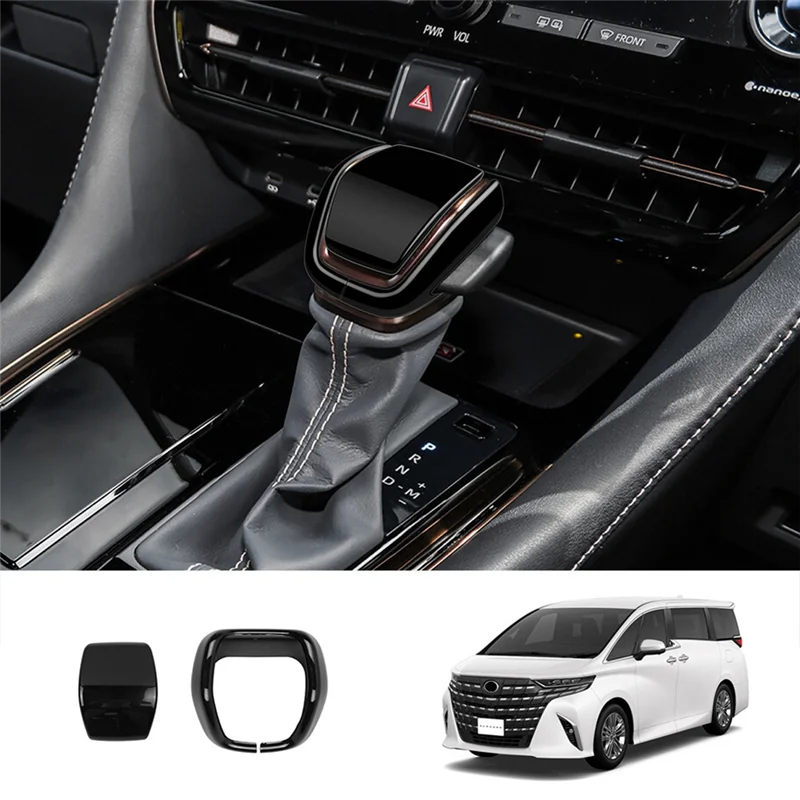 A77T-Car Gear Shift Handle Cover Stickers Gear Shift Knob Trim For Toyota ALPHARD/VELLFIRE 40 Series 2023+
A77T-Car Gear Shift Handle Cover Stickers Gear Shift Knob Trim For Toyota ALPHARD/VELLFIRE 40 Series 2023+