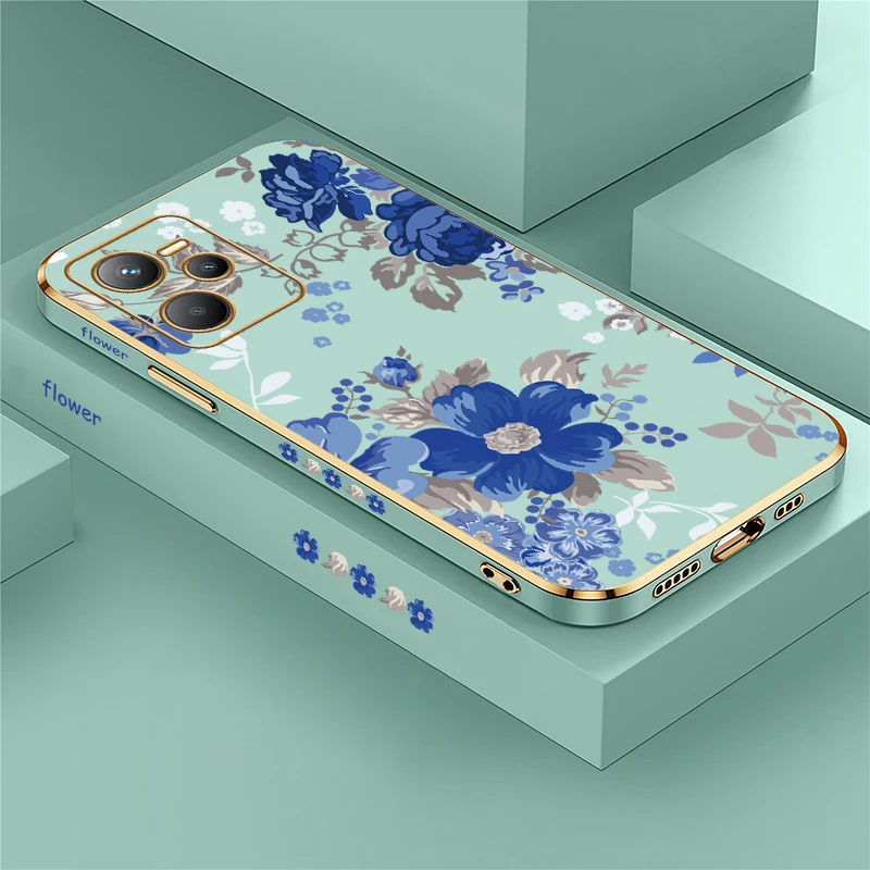 Чехол для телефона OPPO Realme C53 C35 C12 C11 C33 C30 C65 4G C25S C20A C17 C15 C63 C55 Противоударный чехол с синим цветочным узором
Чехол для телефона OPPO Realme C53 C35 C12 C11 C33 C30 C65 4G C25S C20A C17 C15 C63 C55 Противоударный чехол с синим цветочным узором