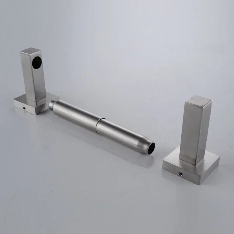 Vidric Stainless steel brushed spring telescopic towel rack paper holder Toilet roll holder without cover Toilet accessories
Vidric Stainless steel brushed spring telescopic towel rack paper holder Toilet roll holder without cover Toilet accessories