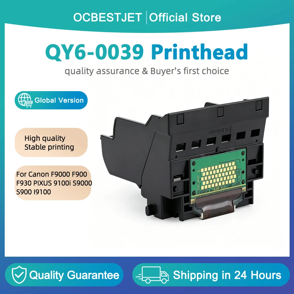 Печатающая головка QY6-0039 для Canon F9000 F900 F930 PIXUS 9100i S9000 S900 I9100
Печатающая головка QY6-0039 для Canon F9000 F900 F930 PIXUS 9100i S9000 S900 I9100