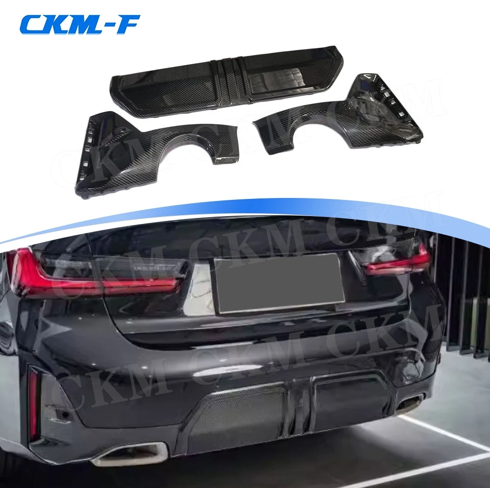 for BMW 3 Series G20 G21 G28 LCI 2023+ Dry Carbon Fiber Car Rear Lip Diffuser with Rear Splitters FRP Rear Lip Spoiler Body kits
for BMW 3 Series G20 G21 G28 LCI 2023+ Dry Carbon Fiber Car Rear Lip Diffuser with Rear Splitters FRP Rear Lip Spoiler Body kits