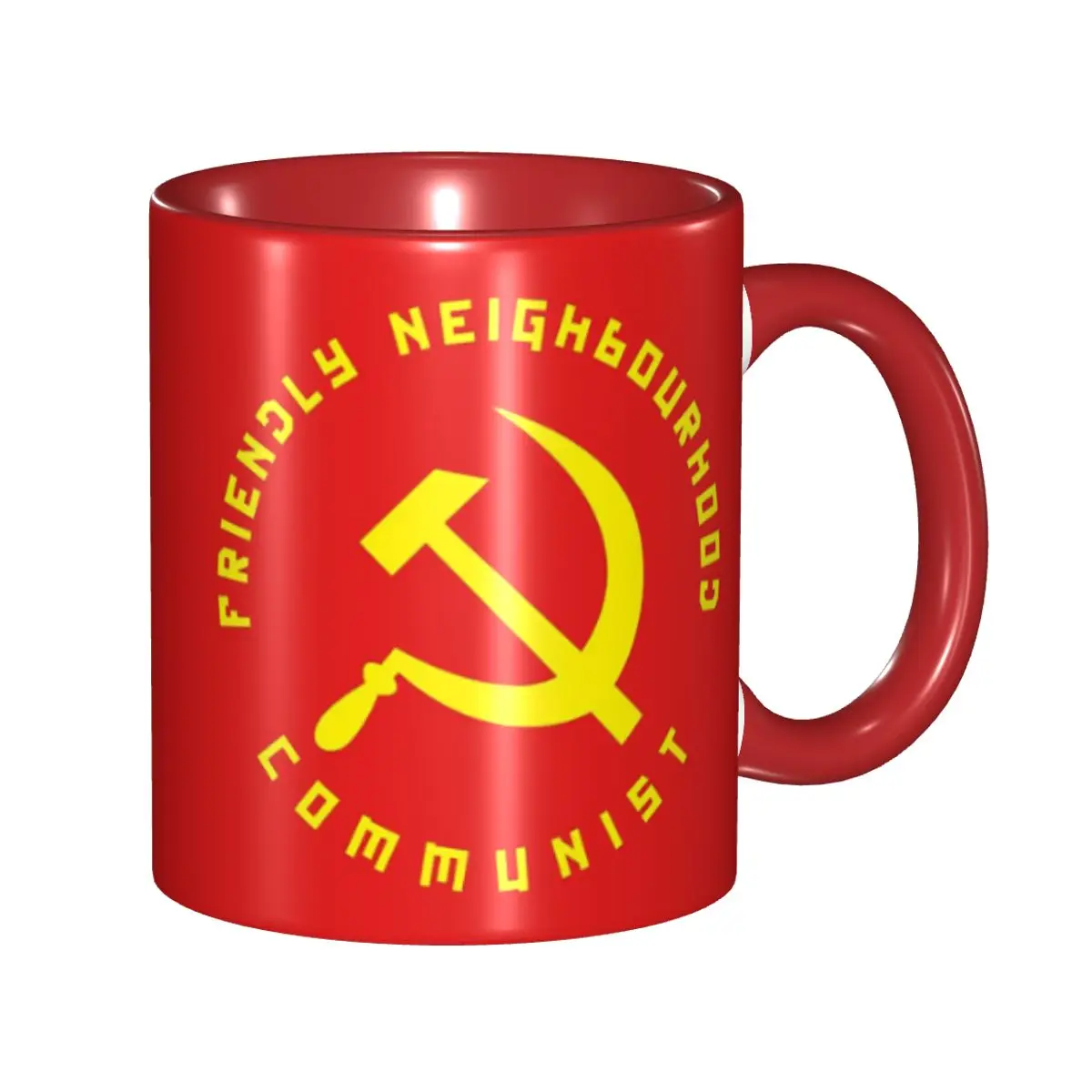 Дружественная кружка для коммунистического соседства, забавные керамические кофейные чашки, чайные кружки, чашка для молока, посуда для напитков, подарки для женщин и мужчин
Дружественная кружка для коммунистического соседства, забавные керамические кофейные чашки, чайные кружки, чашка для молока, посуда для напитков, подарки для женщин и мужчин