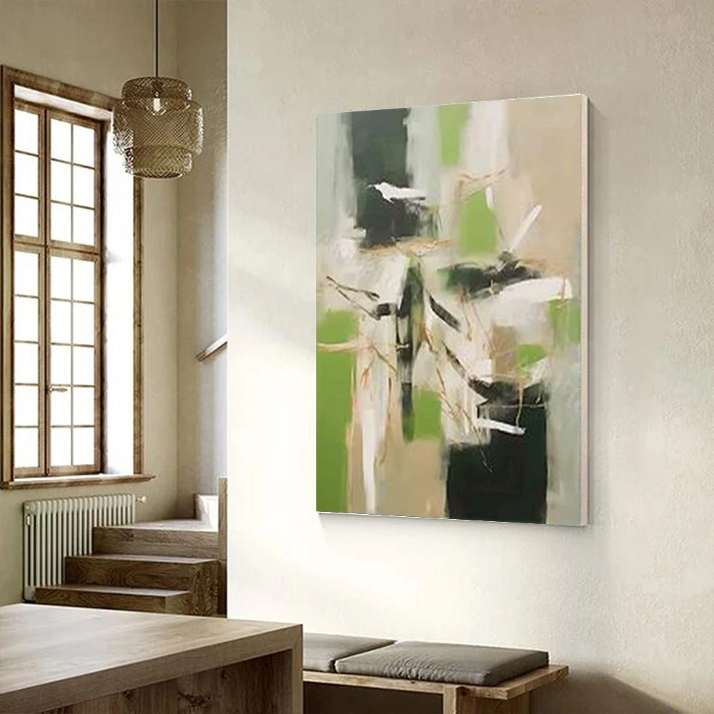 Mintura Wall Picture For Living Room Oil Paintings On Canvas Hand Painted Green And Gold Picture Office Decor Wall Art No Frame
Mintura Wall Picture For Living Room Oil Paintings On Canvas Hand Painted Green And Gold Picture Office Decor Wall Art No Frame