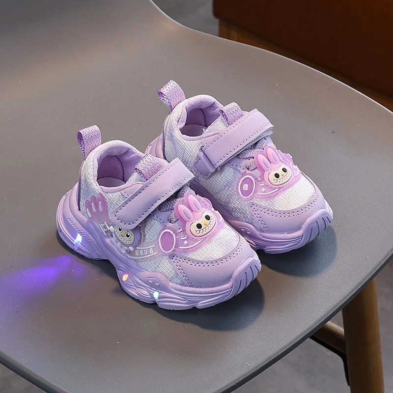 Girls Toddler Shoes Sanrio hello kitty Spring Autumn Boy labu Lighting Casual Shoes Non-slip Soft cute LED Running Sports Shoes
Girls Toddler Shoes Sanrio hello kitty Spring Autumn Boy labu Lighting Casual Shoes Non-slip Soft cute LED Running Sports Shoes