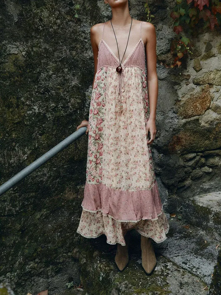 Новое поступление лета, женский модный сексуальный костюм на бретельках с цветочным принтом в стиле пэчворк Dr, этнический сценический костюм T Dr
Новое поступление лета, женский модный сексуальный костюм на бретельках с цветочным принтом в стиле пэчворк Dr, этнический сценический костюм T Dr