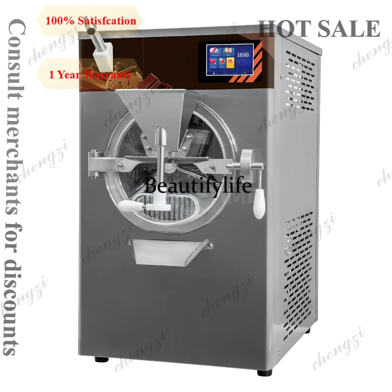 A81 Hard Ice Cream Machine Table Type Commercial Production Equipment for Milk Tea Shop Automatic Mung Bean Stall Buffet Restaur
A81 Hard Ice Cream Machine Table Type Commercial Production Equipment for Milk Tea Shop Automatic Mung Bean Stall Buffet Restaur