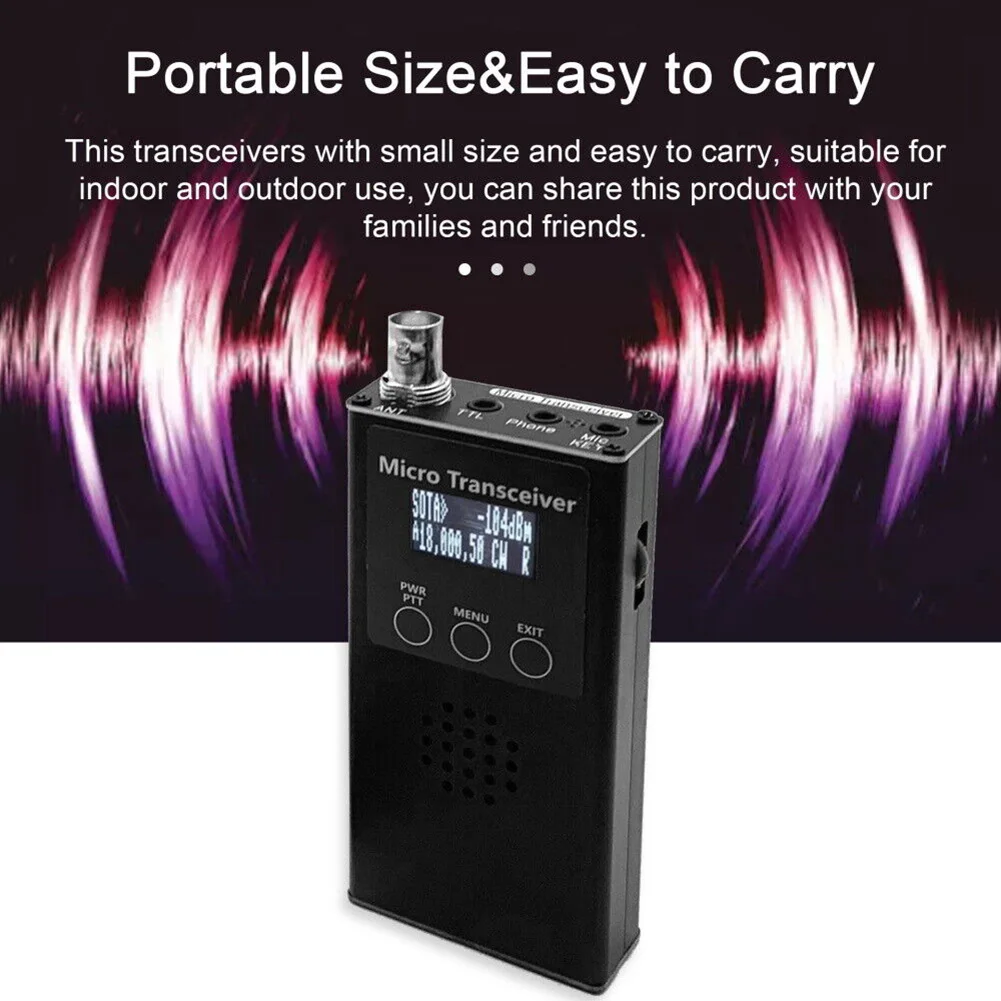 1pcs 0.5MHz-30MHz Shortwave Transceiver USDX Handheld Portable Transceivers CW AM SSB Electrical Equipment Accessories
1pcs 0.5MHz-30MHz Shortwave Transceiver USDX Handheld Portable Transceivers CW AM SSB Electrical Equipment Accessories