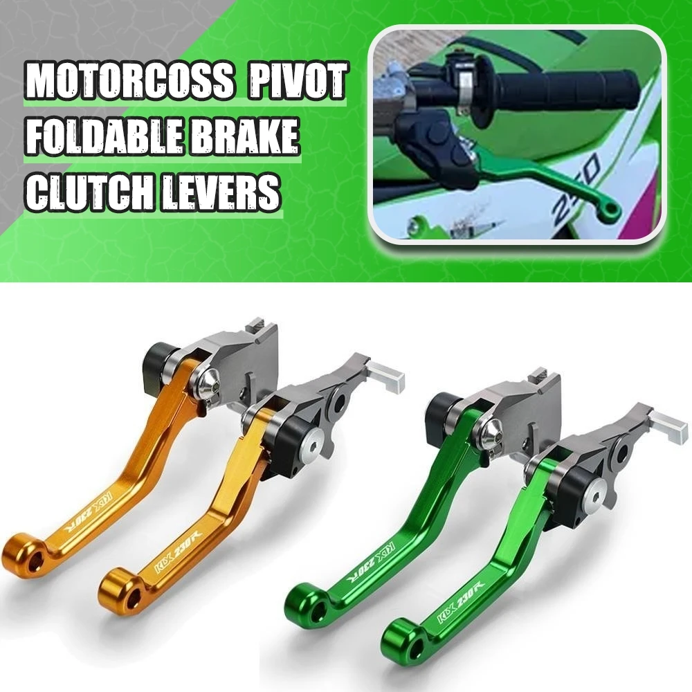 CNC Aluminum For Kawasaki KLX230R KLX 230R 2020 2021 Motorcoss Dirt Bike Pivot Foldable Brake Clutch Levers Brake Levers
CNC Aluminum For Kawasaki KLX230R KLX 230R 2020 2021 Motorcoss Dirt Bike Pivot Foldable Brake Clutch Levers Brake Levers
