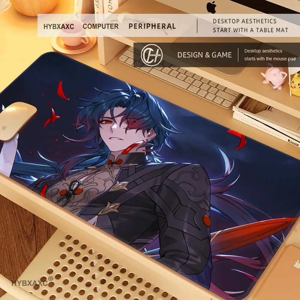 HYBXAXC Mouse Pad Office Desk Protector Mouse Cartoon Anime Accessories Rubber Mat Blade Honkai Star Rail Gaming Mousepad Mats
HYBXAXC Mouse Pad Office Desk Protector Mouse Cartoon Anime Accessories Rubber Mat Blade Honkai Star Rail Gaming Mousepad Mats