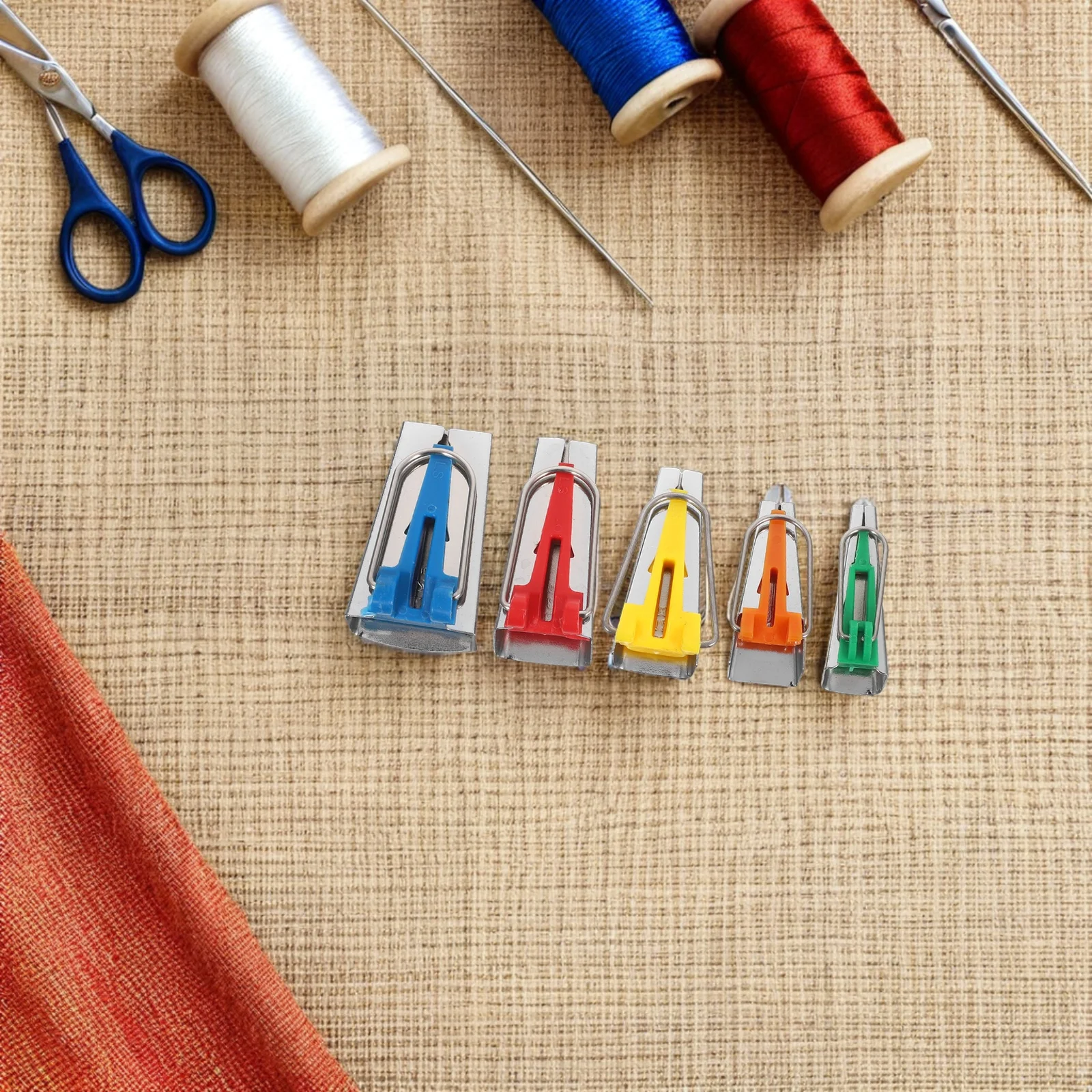 10Pcs Bias Binding Tool Kit Professional Fabric Edge Folder for Dressmaking Belt Crafting Sewing Notions Accessories
10Pcs Bias Binding Tool Kit Professional Fabric Edge Folder for Dressmaking Belt Crafting Sewing Notions Accessories