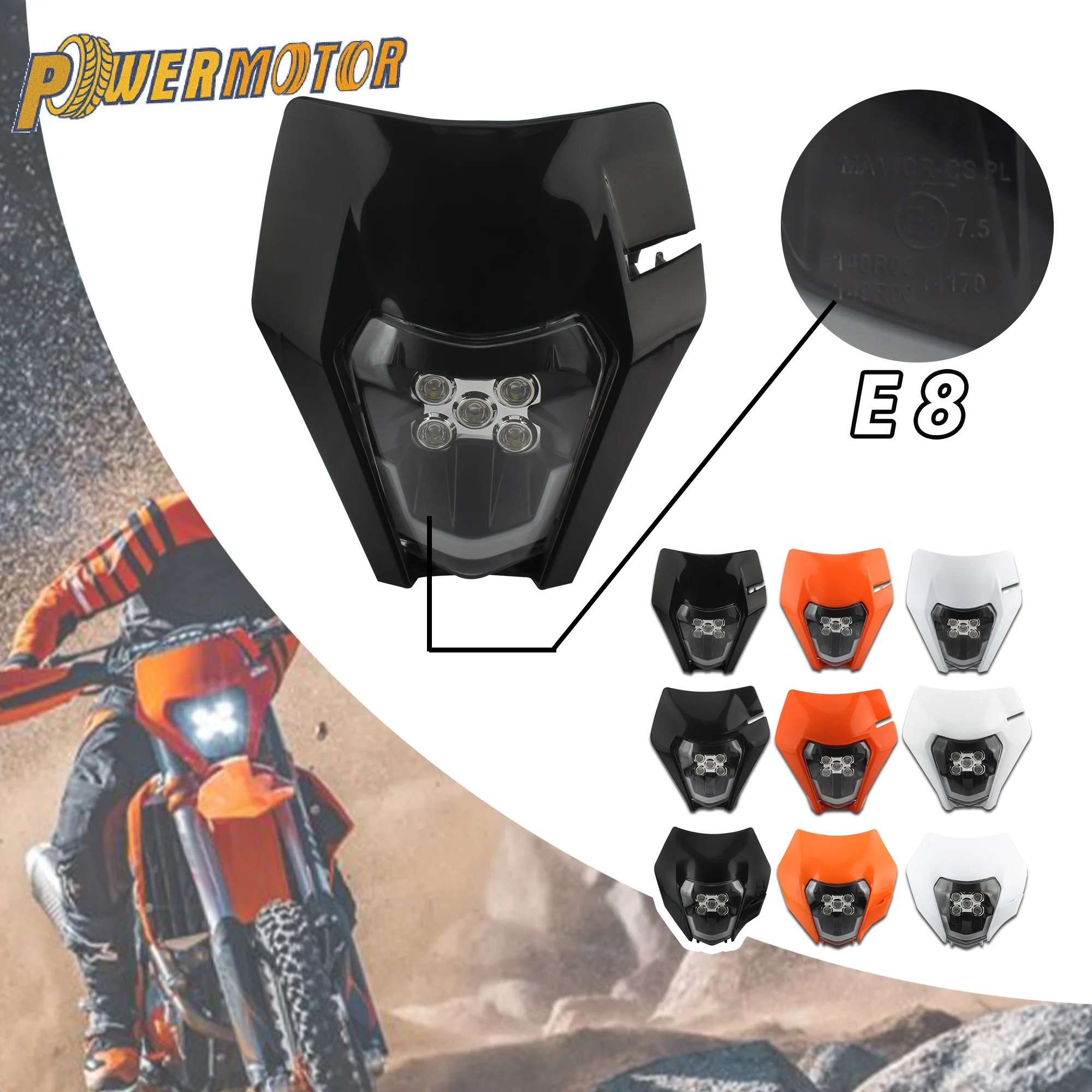 Пластина фары мотоцикла, светодиодная фара для KTM EXC EXCF SX XC 150 250 350 450, обтекатель, аксессуары для мотокросса, эндуро
Пластина фары мотоцикла, светодиодная фара для KTM EXC EXCF SX XC 150 250 350 450, обтекатель, аксессуары для мотокросса, эндуро